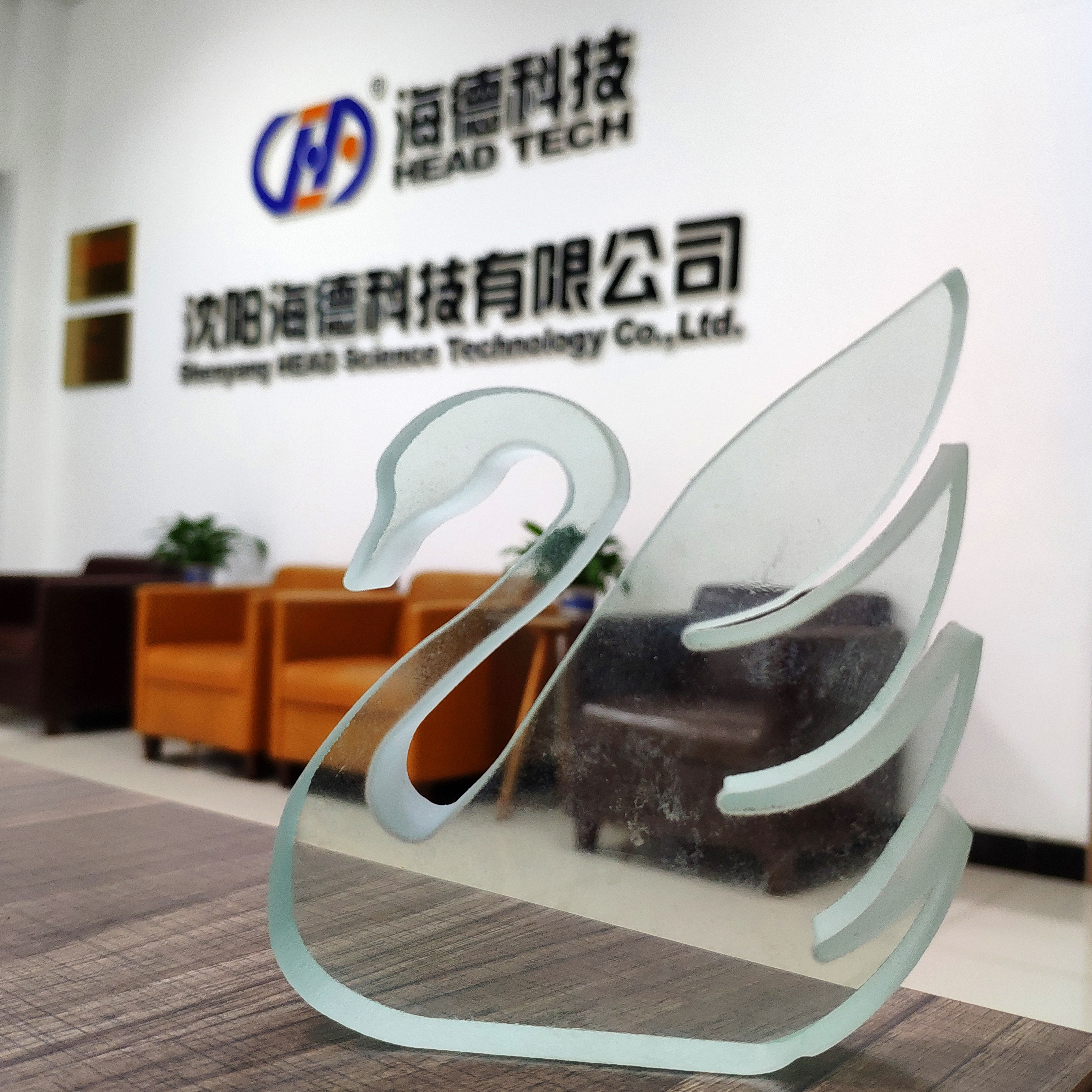 玻璃样件天鹅 玻璃样件天鹅