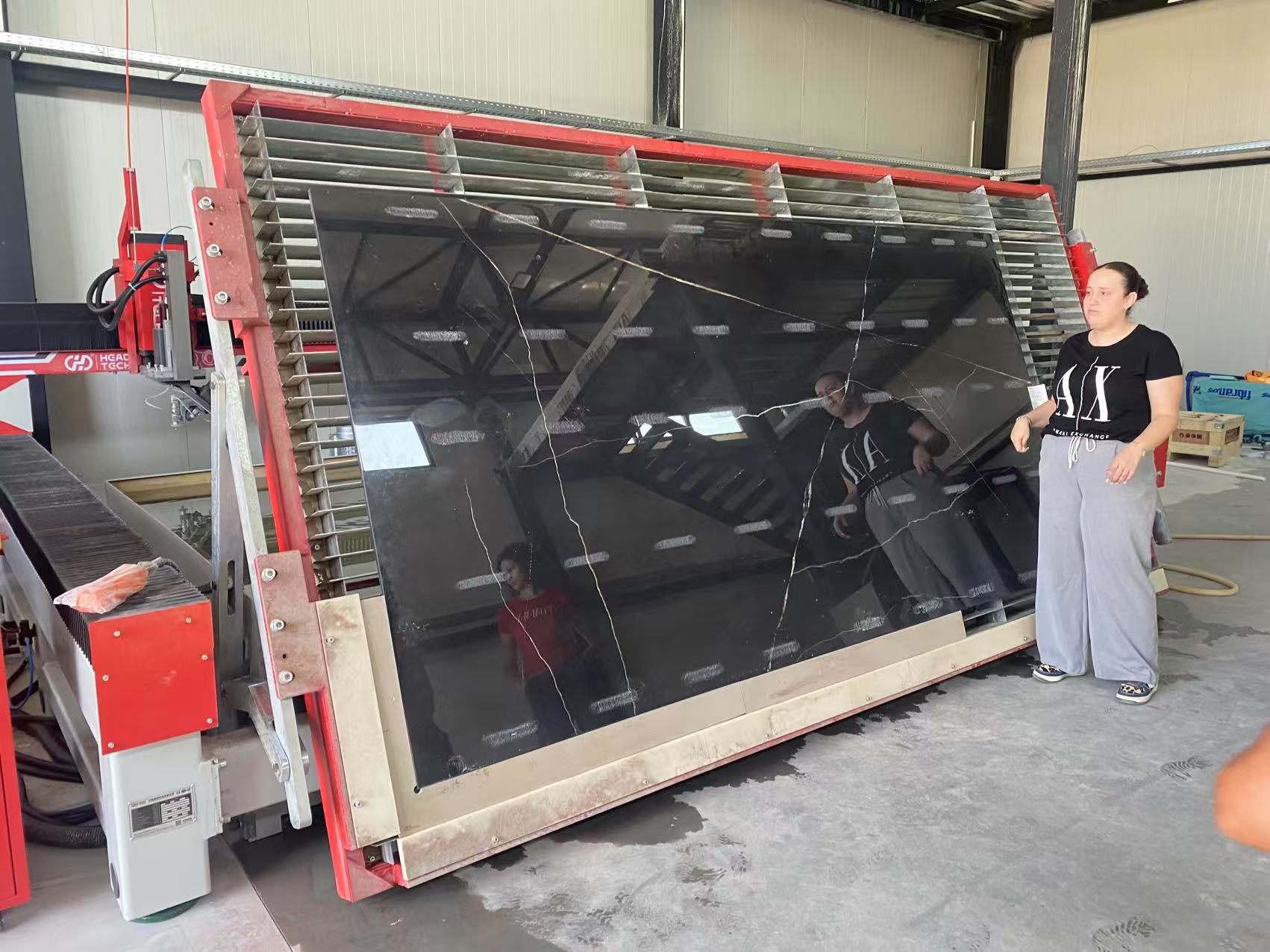 waterjet cutting machine Уотержаная режущая машина