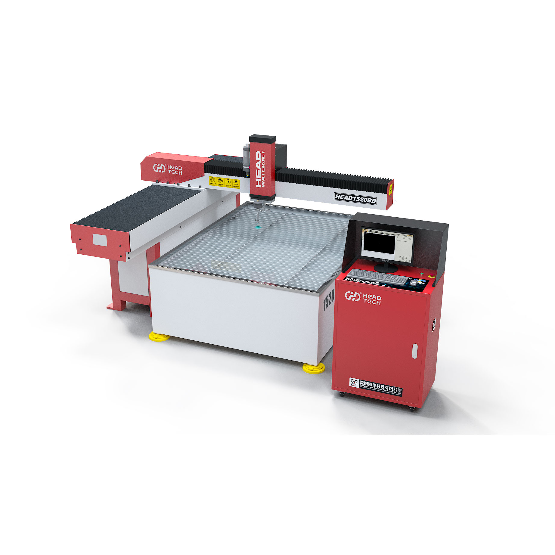 3 Оси 1500*2000 мм карбоновая стальная металлическая струя