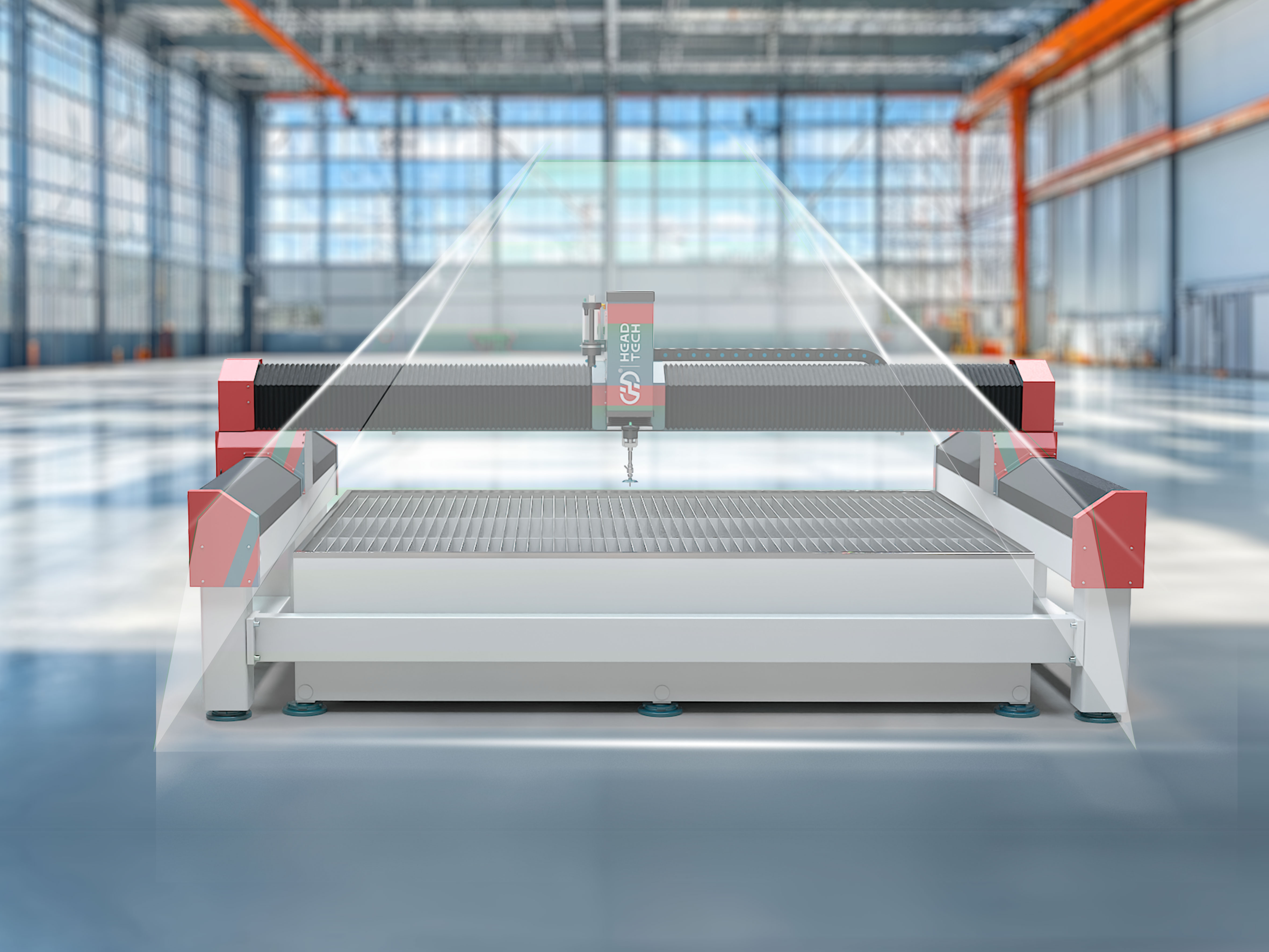 Уотержаная режущая машина