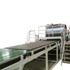 Водяная резка используется в производственной линии по производству фиброцементных плит